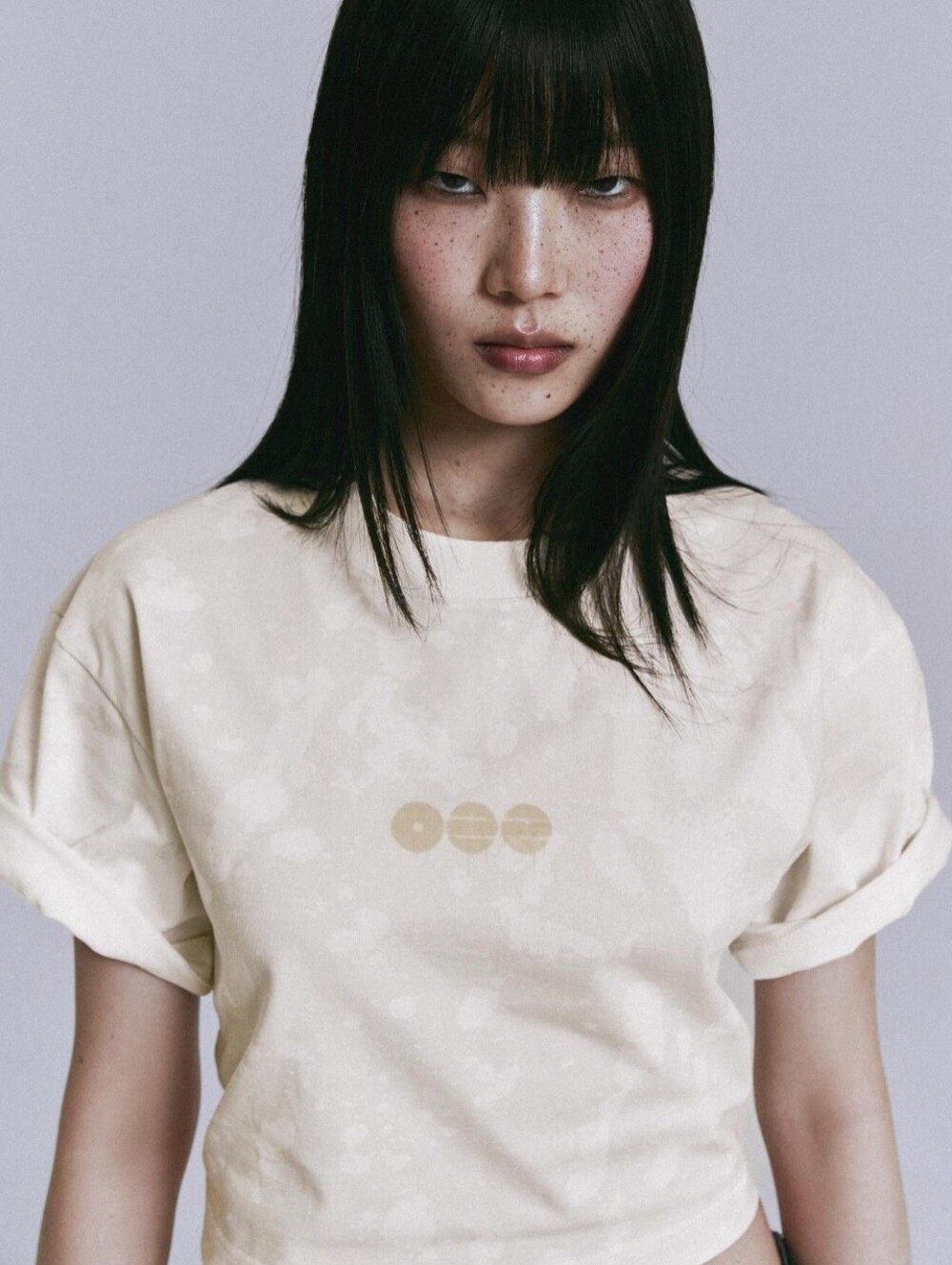BTS - S/S Crop T-Shirt (White) [ARIRANG WORLD TOUR Official MD]